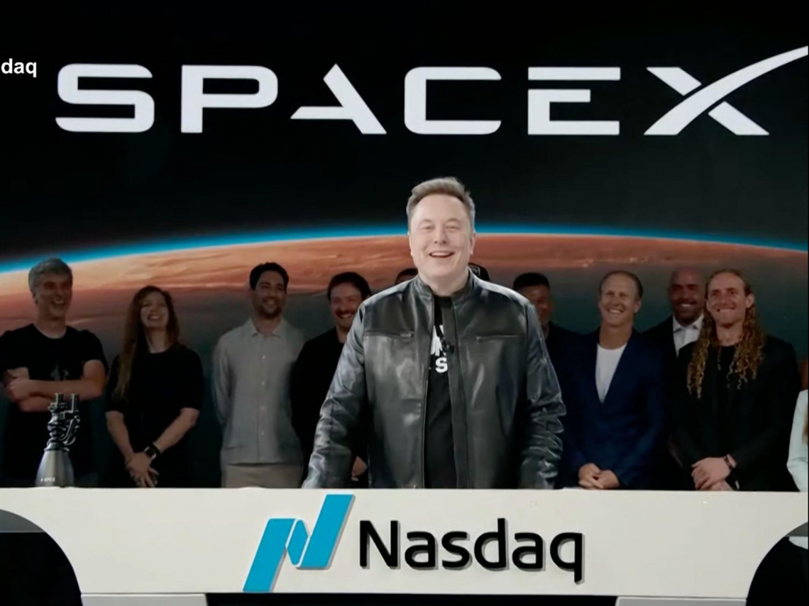SpaceX上市！SPCX股價多少？早盤最高168美元，首日漲幅上看30%，馬斯克敲鐘現場說了什麼？